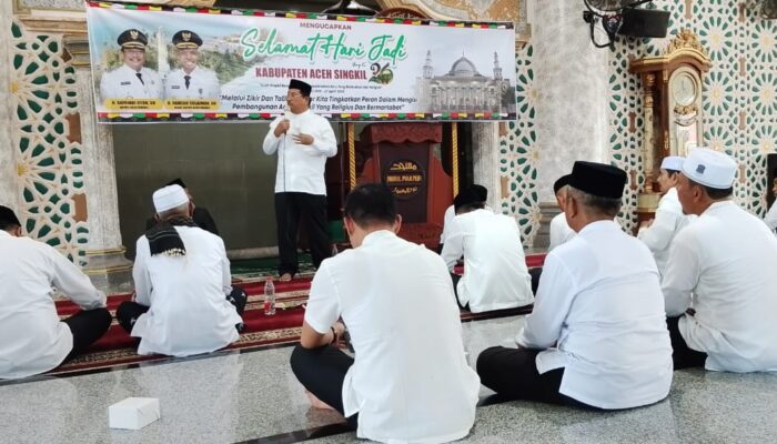 Bupati Safriadi Soroti Minimnya Kehadiran ASN Saat Tabligh Akbar