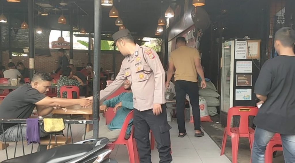 Antisipasi Curanmor, Personel Polsek Kutaraja Sampaikan Imbauan