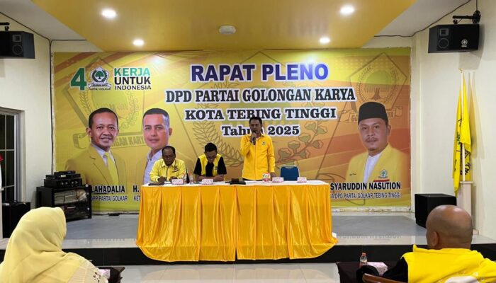 Tebing Tinggi Dukung Musa Rajekshah Jadi Ketua DPD Golkar Sumut 2025-2030