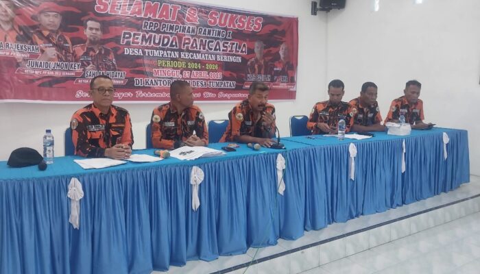 Candra Gunawan Terpilih Sebagai Ketua PP Tumpatan Kecamatan Beringin