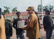 Sukses Bongkar Peredaran Sabu, Kapolres Agara Terima Penghargaan Dari Bupati