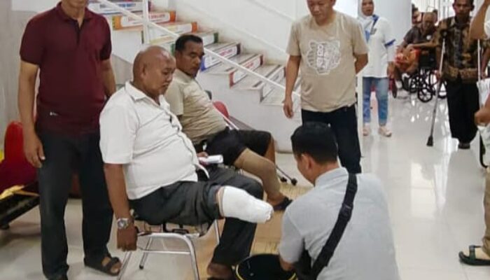 Dinkes Sergai Dan Kick Andy Foundation Salurkan Kaki Palsu