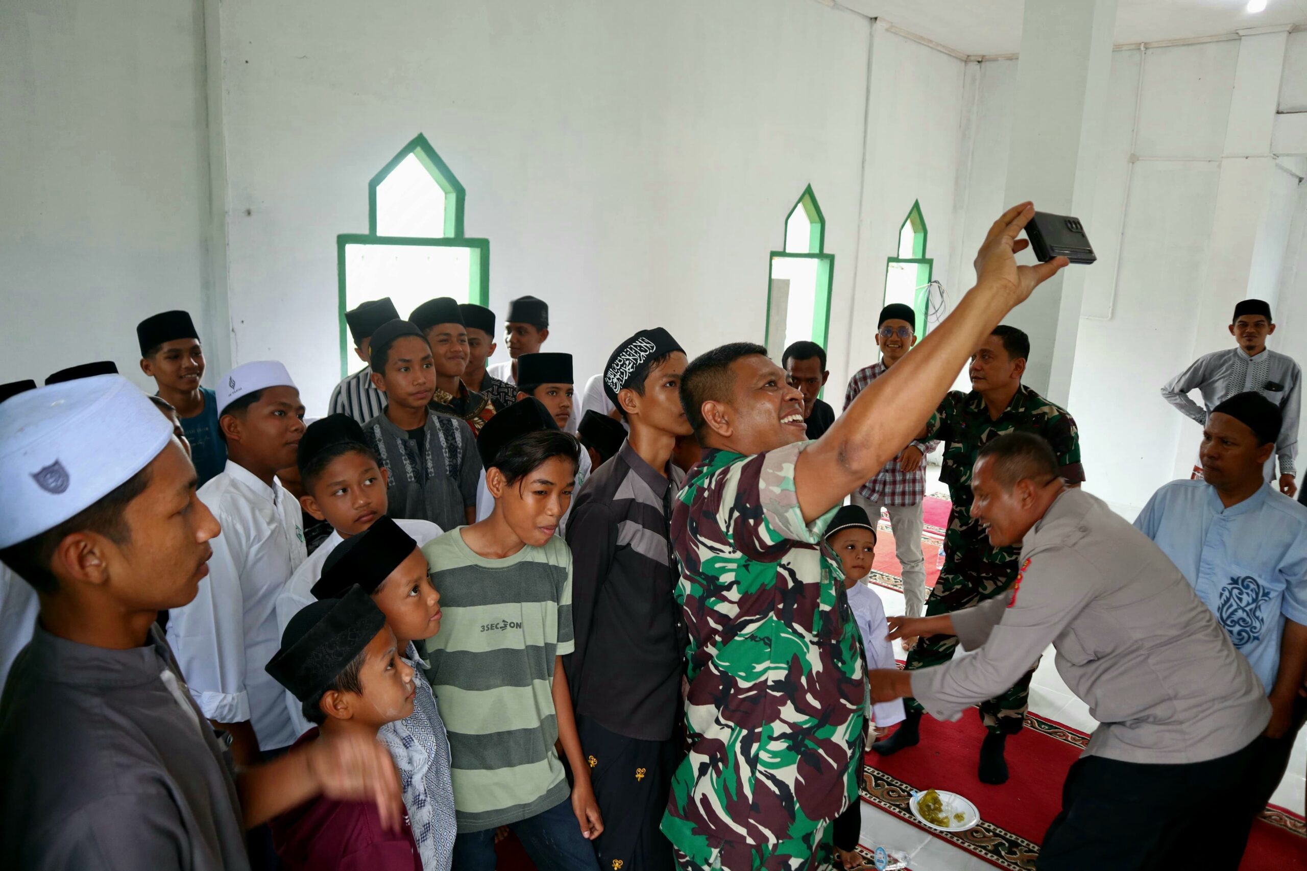Danrem Lilawangsa Resmikan Meunasah Ratu Nahrisyah Pasai