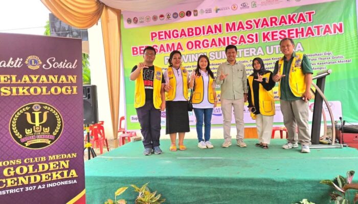 Lions Clubs Medan Beri Layanan Psikologi Dan Kacamata Gratis Di Pengabdian Masyarakat YBS