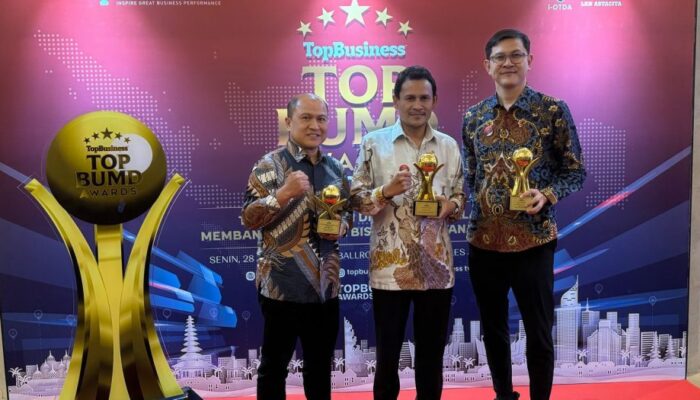 Gubernur Aceh Raih Penghargaan Top Pembina BUMD 2025