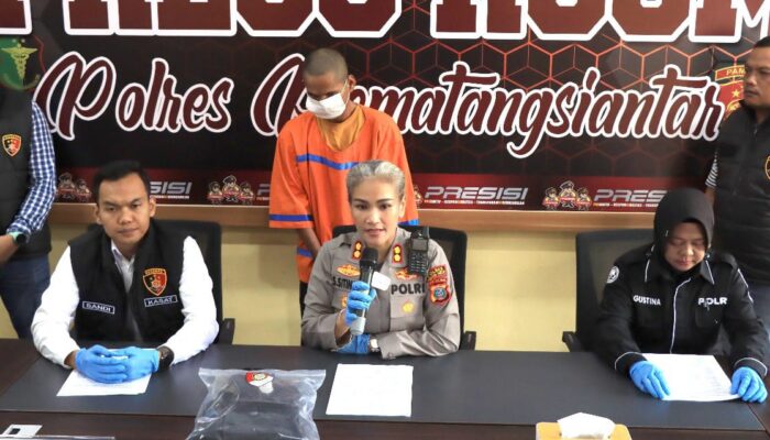 Polres P. Siantar Ungkap Kasus Pencurian Dan Pengancaman Pakai Senpi