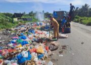 Sampah Menumpuk Di Lahan PGE, Camat Minta Dibangun Pagar 200 Meter