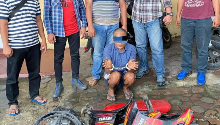 Polres P.Siantar Berhasil Ungkap Pelaku Curanmor