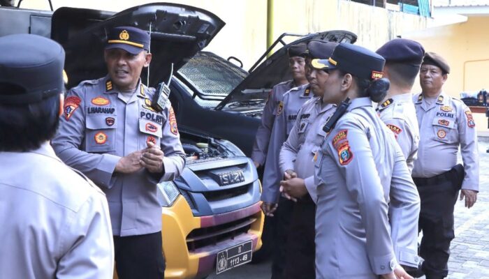 Kapolres Cek Kesiapan Almatsus Dan Randis