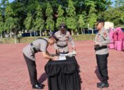 Kapolres Aceh Tamiang Pimpin Sertijab Tiga PJU Dan Empat Kapolsek