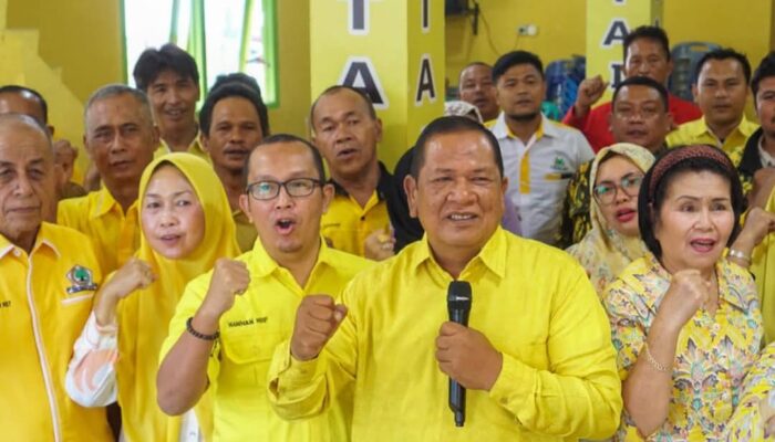 Pleno Diperluas Golkar Sidimpuan, Aklamasi Dukung Musa Rajekshah