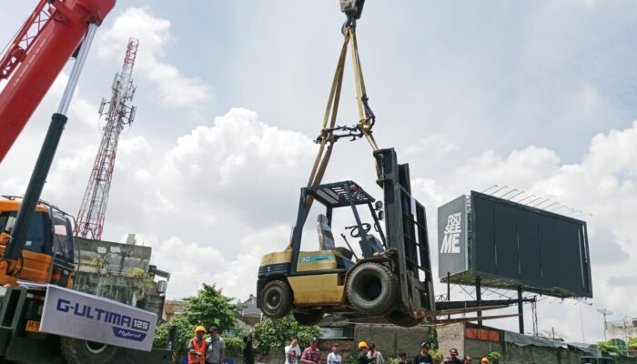 Rangka Yamaha G-Ultima Sanggup Angkat Beban 5 Ton
