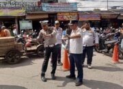 Cegah Kemacetan, Dishub Dan Satlantas Gelar Penertiban Di Pusat Pasar Kabanjahe