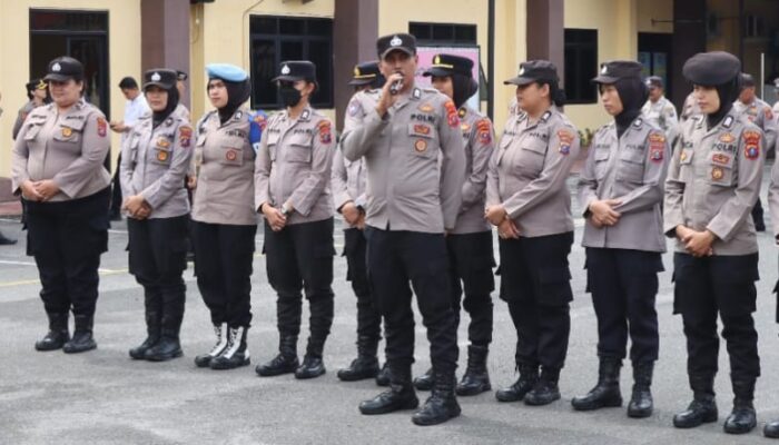 Kapolres Pematangsiantar Pimpin Pelatihan Personel Ton Dalmas