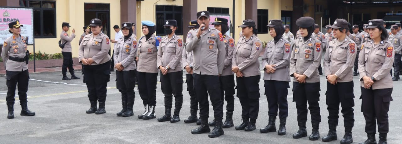 Kapolres Pematangsiantar Pimpin Pelatihan Personel Ton Dalmas