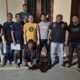 Pelaku berinisial FY saat diamankan di Mapolres Langsa, Selasa (29/4) malam. Waspada/ist