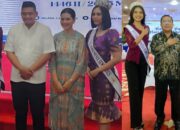 Dua Putri Indonesia Sumut Morana Angelica Dan Putri Milala Halal Bi Halal Ke Kediaman Gubsu