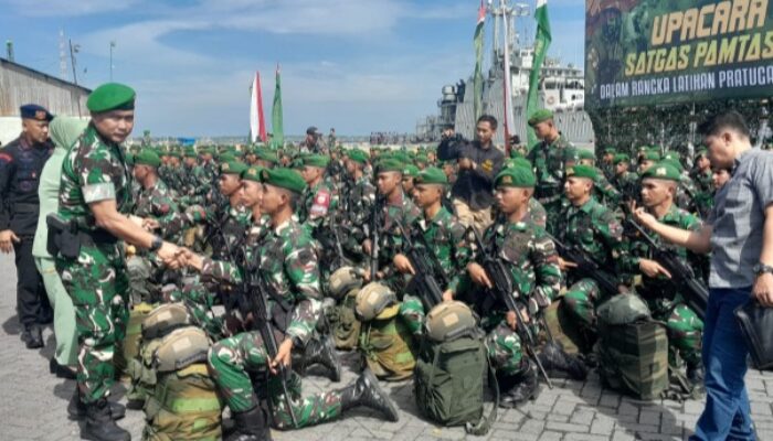Pangdam I/BB: Latihan Pratugas adalah Kunci Keberhasilan Satgas Pamtas Yonif 126/KC