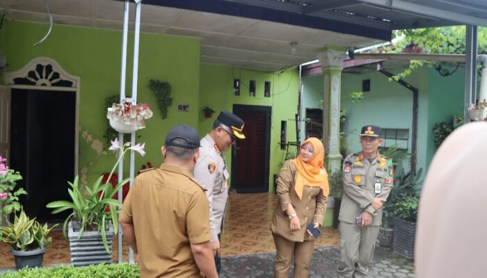 Polrestabes Medan Jaga Rumah Warga Yang Ditinggal Mudik Lebaran
