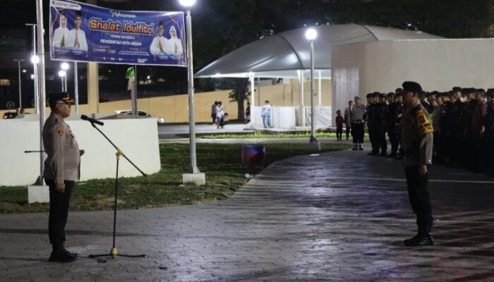 Polrestabes Medan Laksanakan KRYD Di Tengah Operasi Ketupat Toba 2025