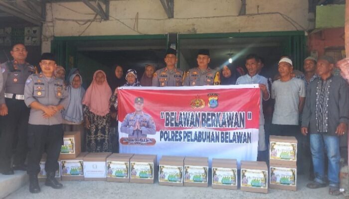 Cegah Tawuran, Polres Pelabuhan Belawan Siagakan Posko