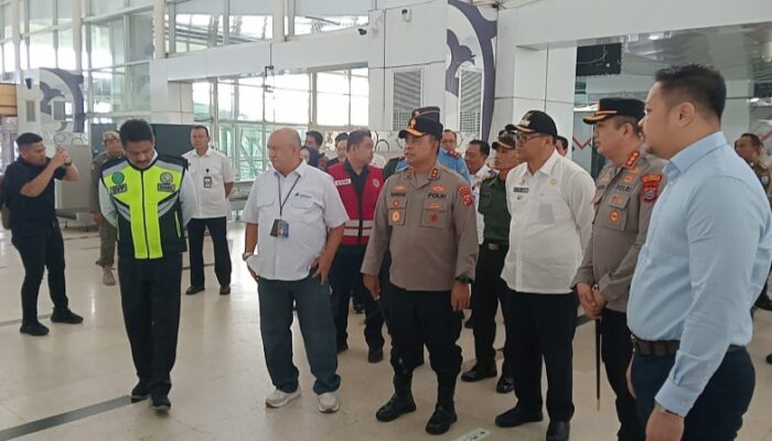 Kapolda Sumut Tinjau Arus Balik Di Bandara Kualanamu