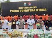 Poldasu Musnahkan 111 Kg Sabu, 35 Ribu Pil Ekstasi Dan 157 Gram Kokain