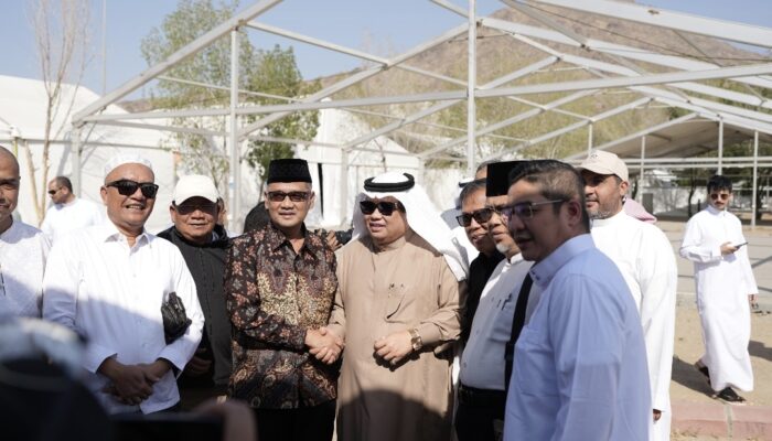 Pastikan Layanan Haji 2025 Lancar, Kepala BP Haji Tinjau Area Armuzna,