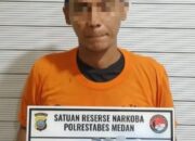 Polrestabes Medan Ringkus Pengedar Narkoba Jl. Mantri