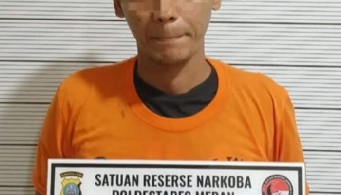 Polrestabes Medan Ringkus Pengedar Narkoba Jl. Mantri