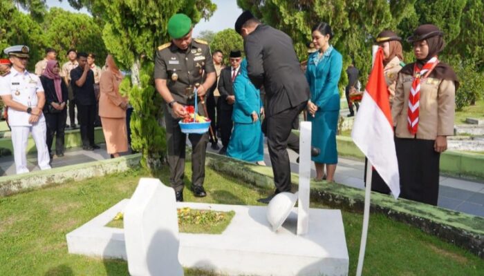 Pangdam I/BB Hadiri Ziarah Peringatan Hari Jadi Ke-77 Provinsi Sumatera Utara