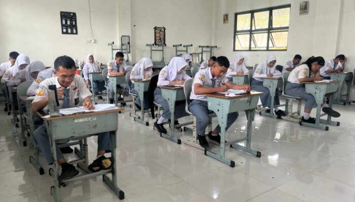 411 Siswa SMAN 2 Medan Ujian Sekolah