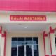 BALAI Wartawan Poldasu yang akan dialihfungsikan menjadi gerai waralaba. Waspada/Ist