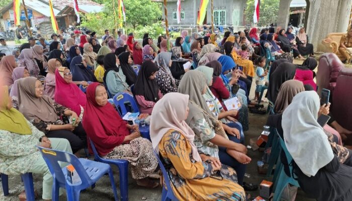 BBPOM Medan Dan Delia Pratiwi Gelar Sosialisasi Keamanan  Konsumsi Obat Dan Makanan Di Kecamatan Sei Bingei