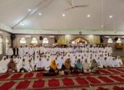 Manasik Haji Kecamatan Medan Denai Ditutup Dengan Tepung Tawar Calhaj