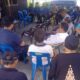 PERTEMUAN warga Jl. Pelajar Timur, Gang Kasih, Kec. Medan Denai dengan Lurah Binjai, perwakilan Kecamatan Medan Denai dan jajaran, Kamis (17/4). Waspada/Ist