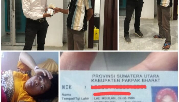 Personel Polres Pakpak Bharat Donorkan Darahnya Untuk Pasien RSUD Salak