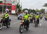 Polwan Polrestabes Medan Gelar Patroli Srikandi