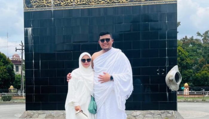 Tunda Lima Tahun,  Akhirnya Maha Nurdin Amin Berhaji Dengan Suami