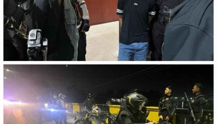 Polres Pelabuhan Belawan Amankan Dua Terduga Pelaku Tawuran Di Jl. Selebes