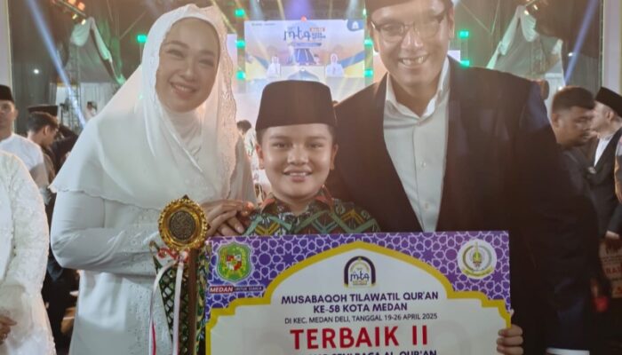 Mirza Ramadhan Lubis Juara Terbaik II Tartil Qur’an MTQ Ke-58 Kota Medan