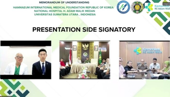 RS Adam Malik-Korea Selatan      Jalin Kerja Sama Kembangkan Transplantasi Organ