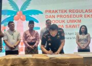 SAMADE Didukung BPDP Gelar Praktek Regulasi Dan Prosedur Ekspor Produk UMKM Kelapa Sawit