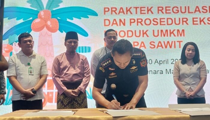 SAMADE Didukung BPDP Gelar Praktek Regulasi Dan Prosedur Ekspor Produk UMKM Kelapa Sawit