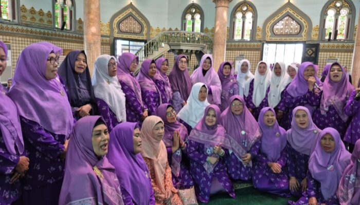 Rayakan Milad Ke 63 PW Wanita Islam Sumut Tabligh Akbar
