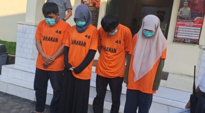 Polisi Tahan 4 Pelaku Curang UTBK-SNPMB Di Kampus USU Polisi Tahan 4 Pelaku Curang UTBK-SNPMB Di Kampus USU