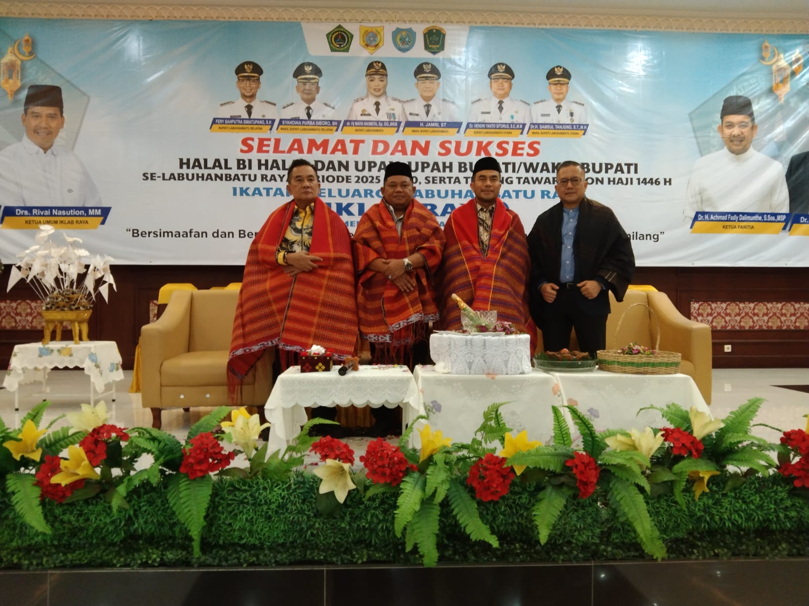 Upah-UpahTiga Bupati dan Wabup, IKLAB Raya Prakarsai Berdirinya SMA Unggulan di Labuhan Batu Raya