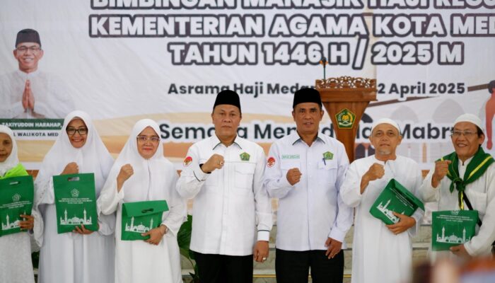 2.635 Jamaah Calon Haji Kota Medan Ikuti Bimbingan Manasik Haji Reguler