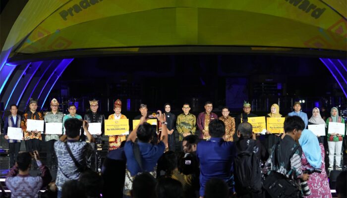 Anjungan Sumut “Lewat”, Bali Terbaik dan Kaltim Terfavorit Anugerah Pradana Nitya Budaya TMII Award 2025
