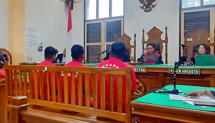 Dua Kurir Sabu Dituntut Penjara Seumur Hidup
